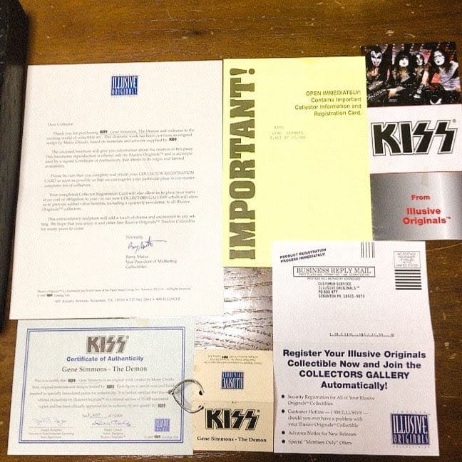 激レア　美品　ジーン シモンズ　KISS