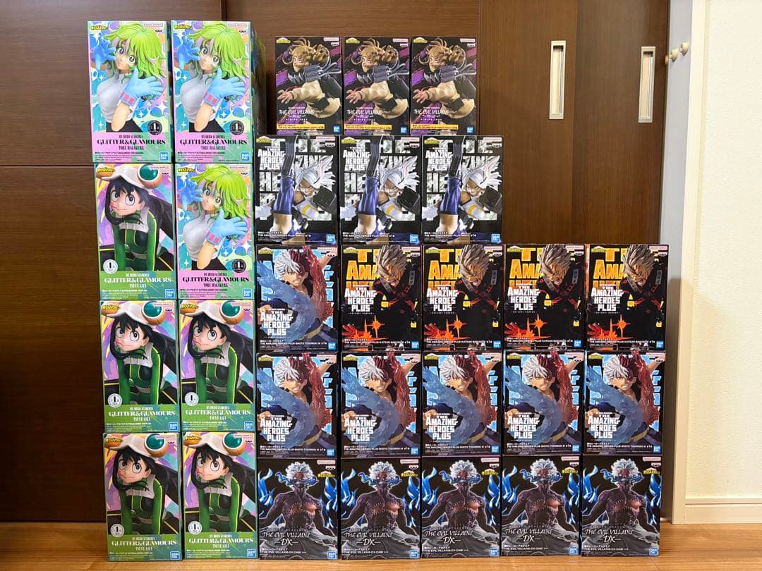 【新品未開封】ヒロアカ　トガヒミコ　爆豪勝己　ミルコ　蛙吹梅雨　葉隠透　他セット