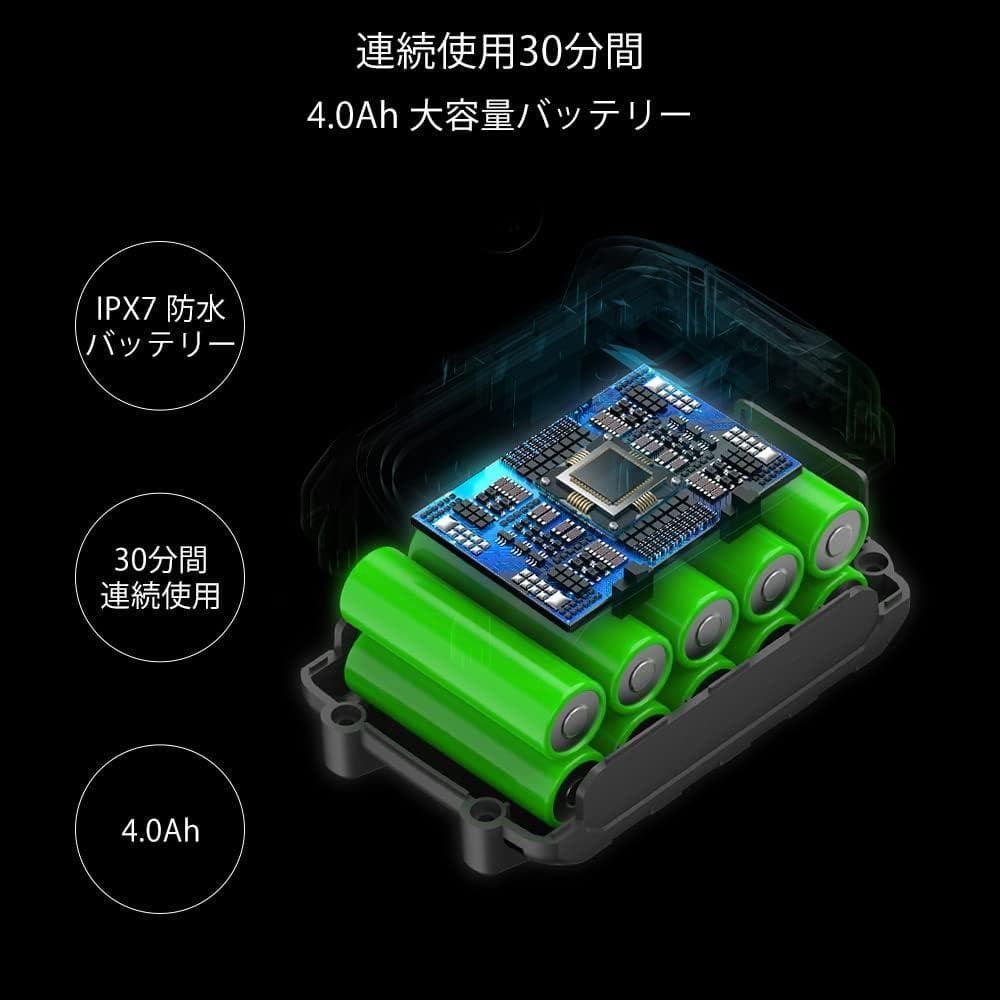 高圧洗浄機 洗車 コードレス 充電式 軽量コンパクト 大容量バッテリー 屋外用