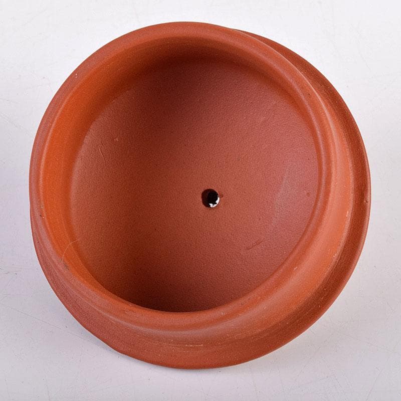 中国　紫砂　朱泥　急須　茶壷　在銘　V　R8920