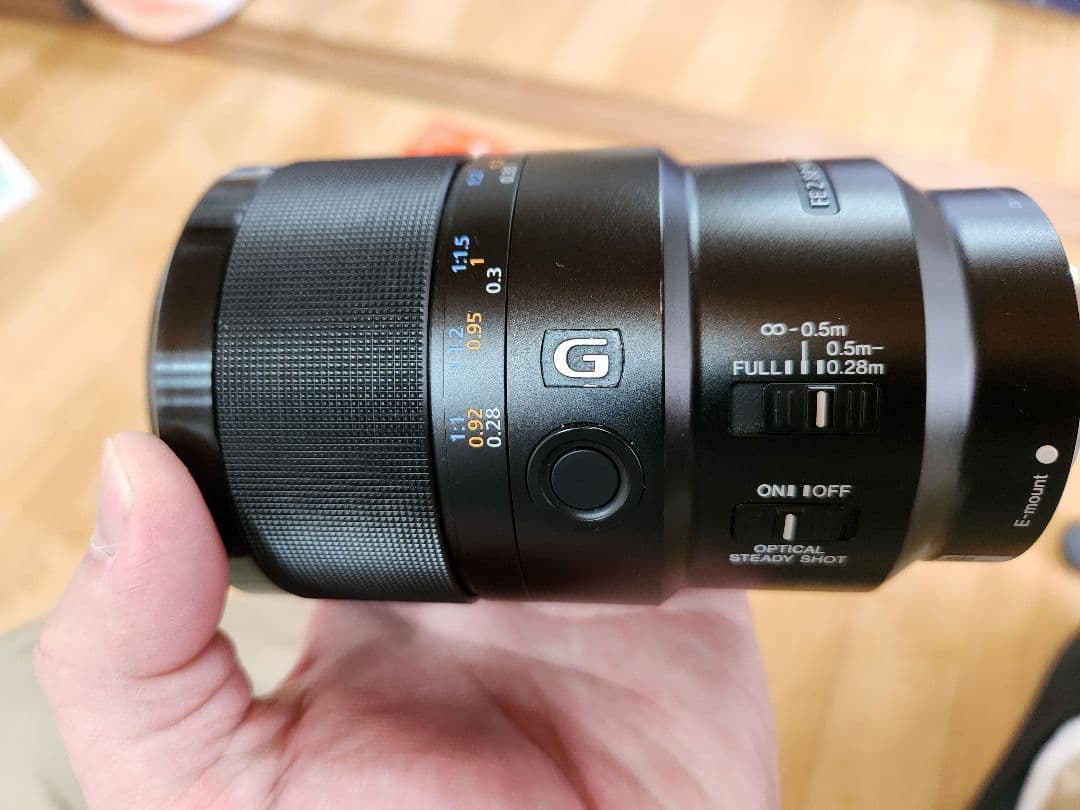 Sony FE 2.8/90 MACRO G OSS レンズα Eマウント