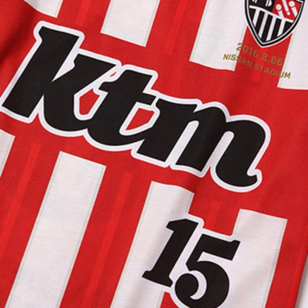 【XL／未使用品】 ケツメイシ　15周年記念ライブ　サッカーTシャツ