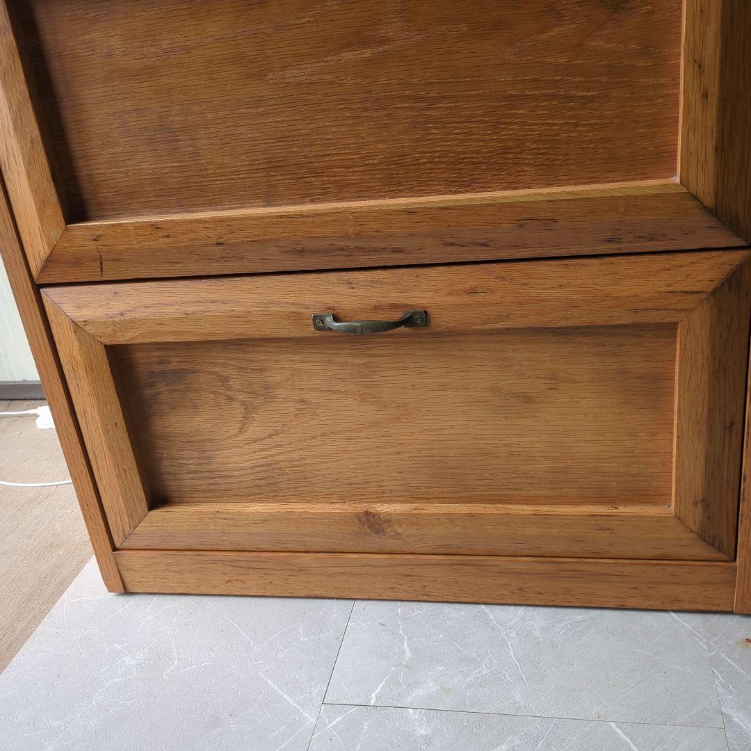 アンティーク米軍放出品　木製キャビネット　　たのメル便送料5000円込み価格