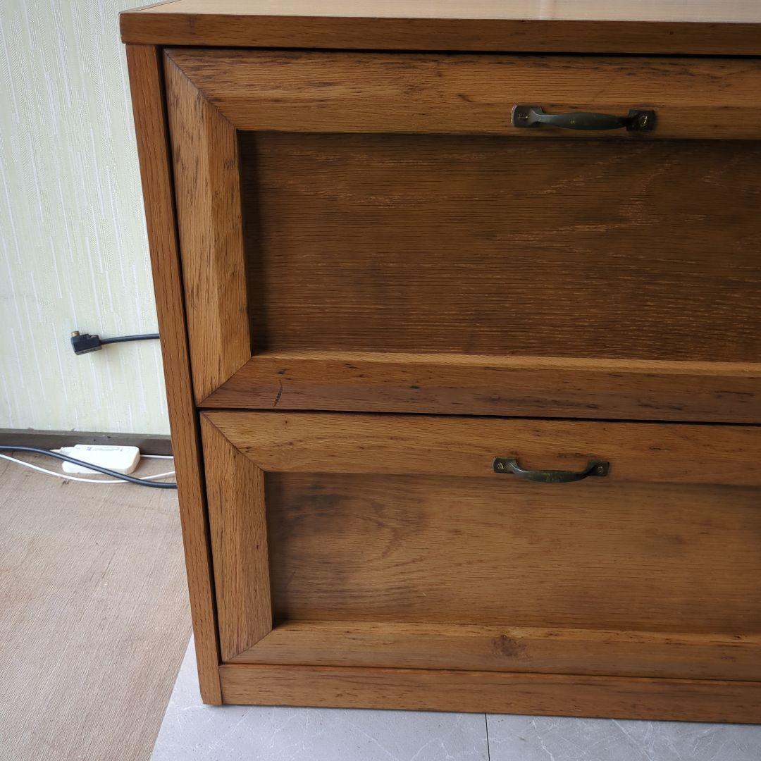 アンティーク米軍放出品　木製キャビネット　　たのメル便送料5000円込み価格