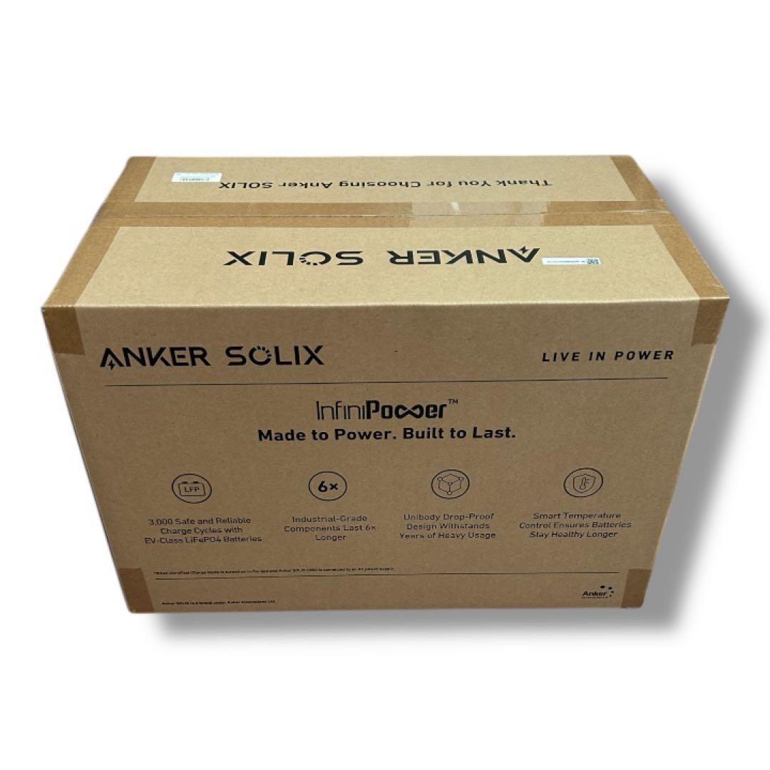 【新品未開封】Anker アンカー ポータブル電源 SOLIX C800 防災