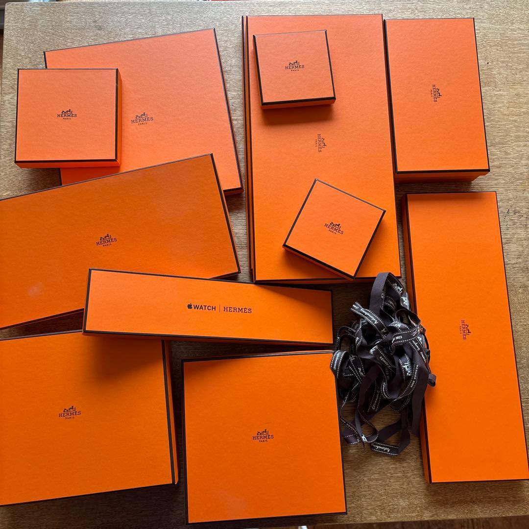 エルメス HERMES ギフトボックス オレンジボックス 空き箱 12箱