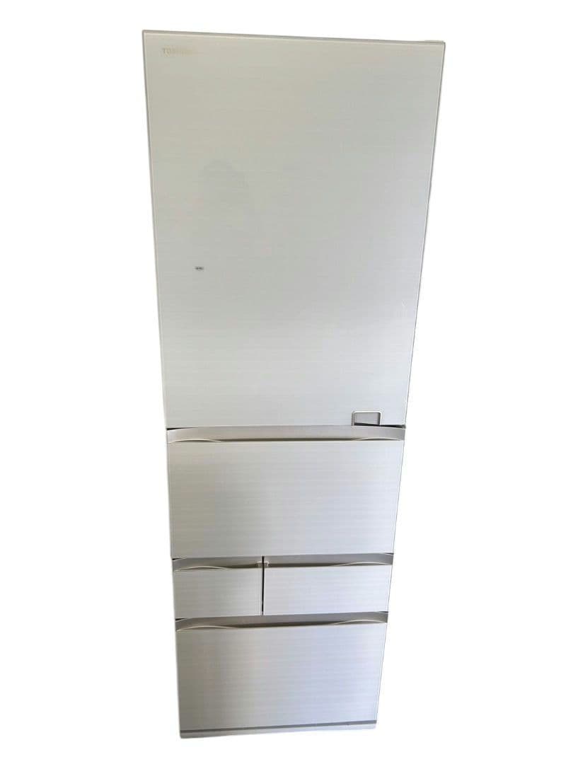 東芝 冷蔵庫 VEGETA GR-S470GZ ラピスアイボリー2020年製