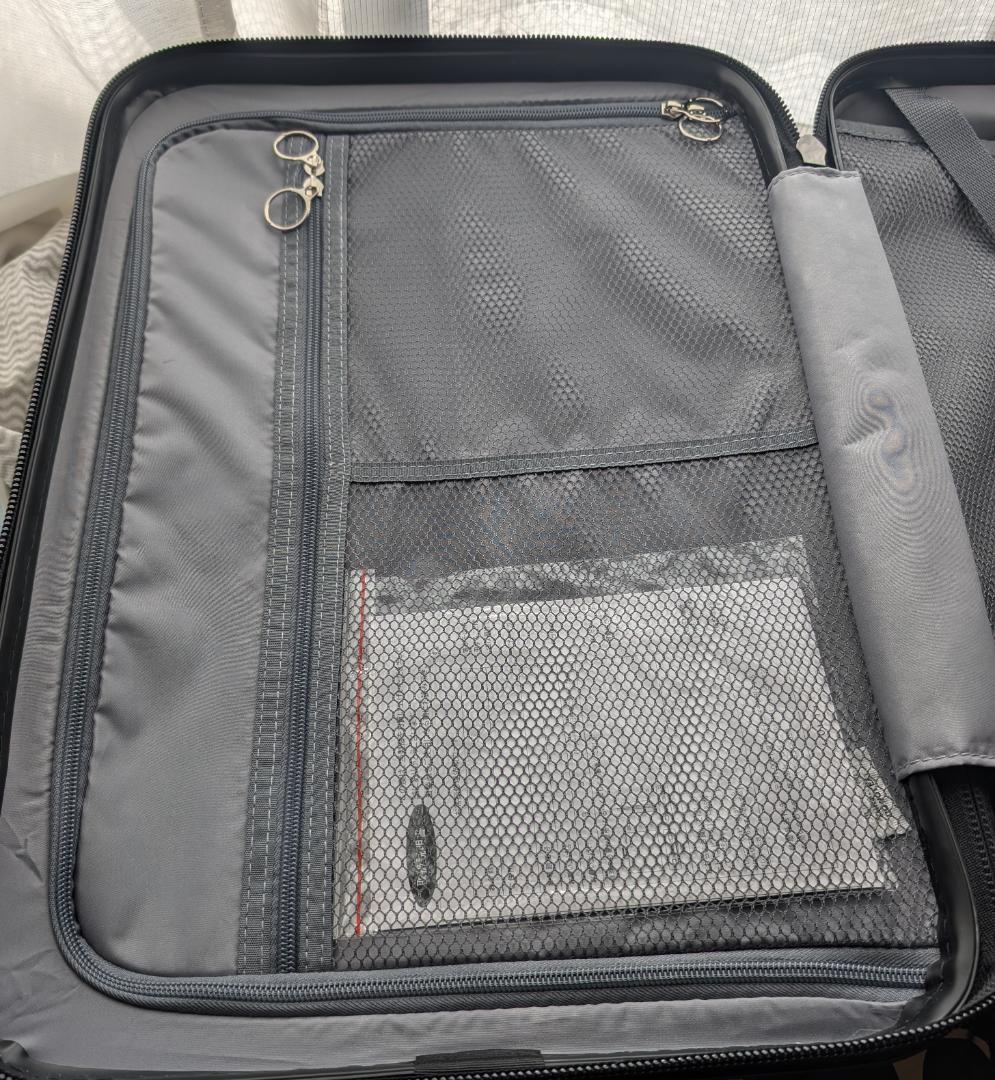 値下げoltimo オルティモ キャリーケース フロントオープン 38Lブラック