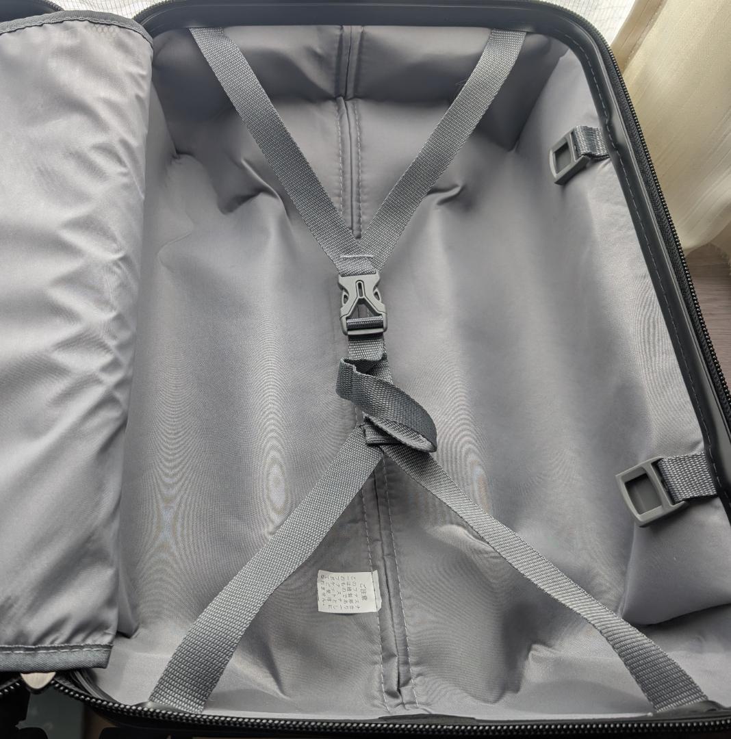 値下げoltimo オルティモ キャリーケース フロントオープン 38Lブラック