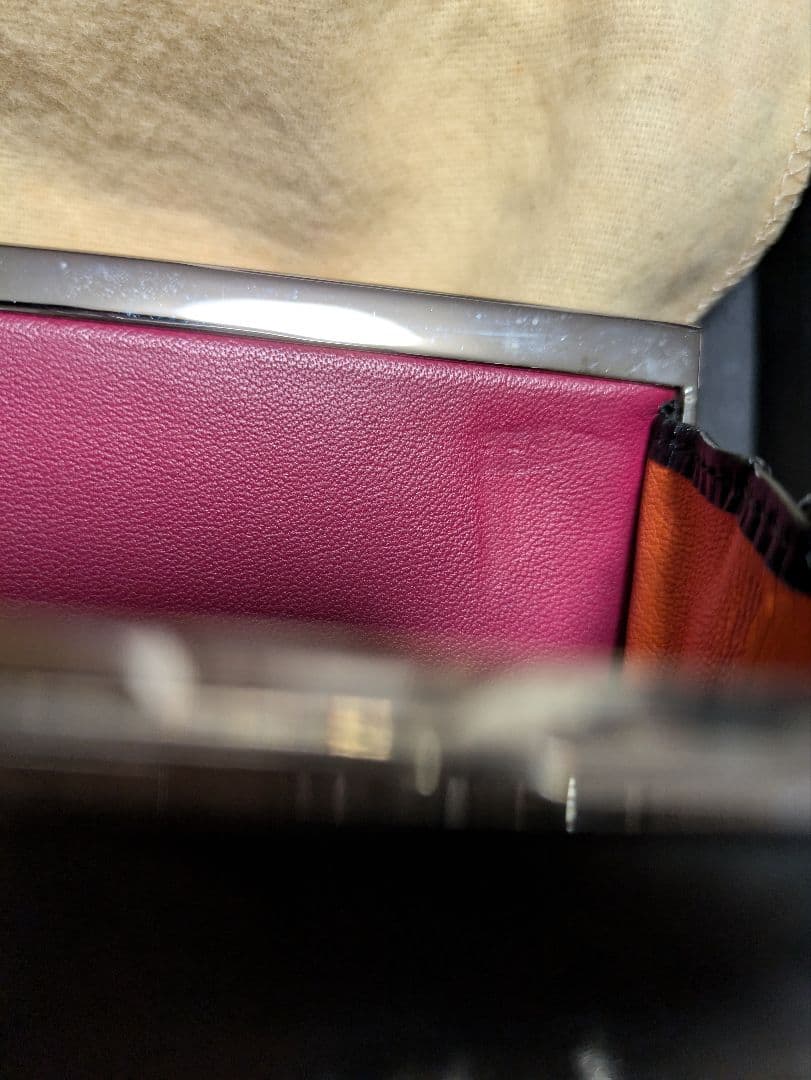 LOEWE ビジュー付きミニバッグ