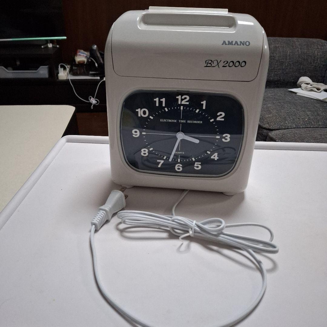 AMANO BX2000 電子タイムレコーダー