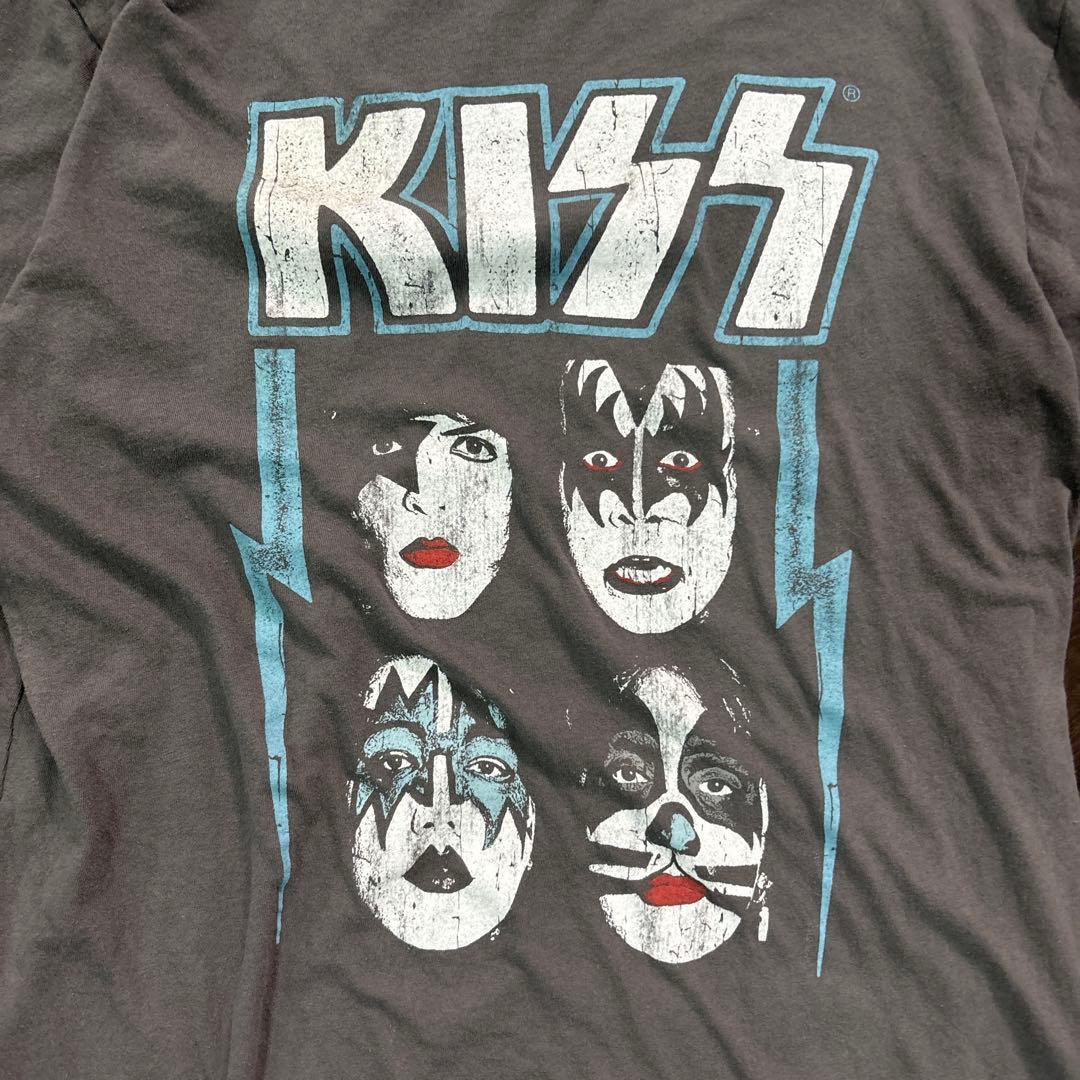 7TSM1【KISS】バンドTシャツ　ロック　古着used
