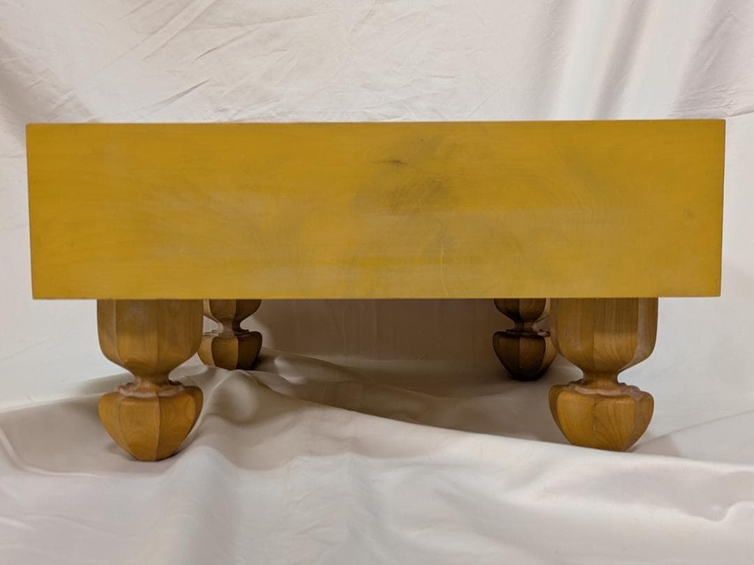 本榧（ほんかや）碁盤　3.8寸　布カバー／盤覆い付き