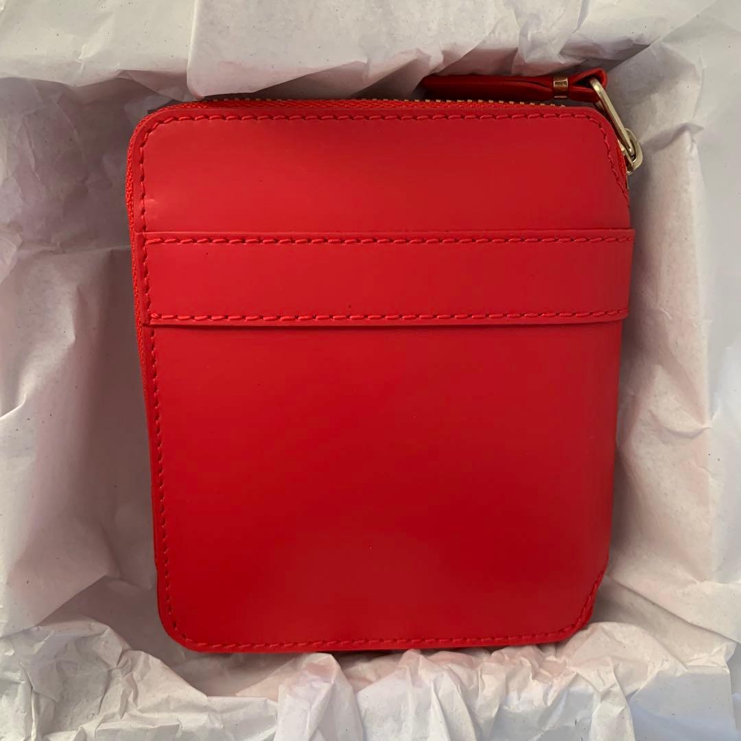 【新品未使用】コムデギャルソン リボン 二つ折り財布