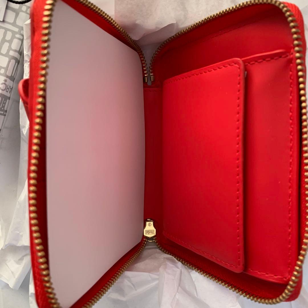 【新品未使用】コムデギャルソン リボン 二つ折り財布