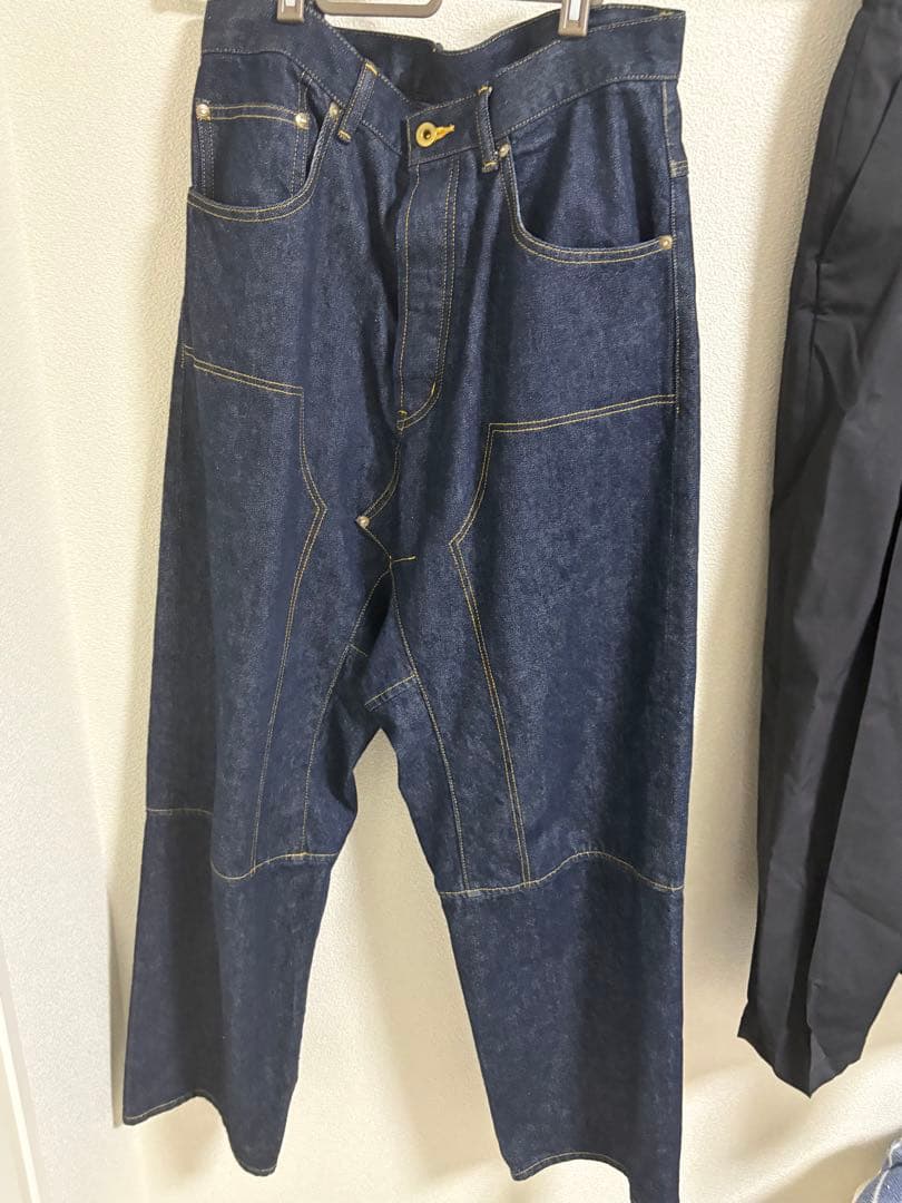 IBACKLASH x  FLASH別注 デニムサルエル