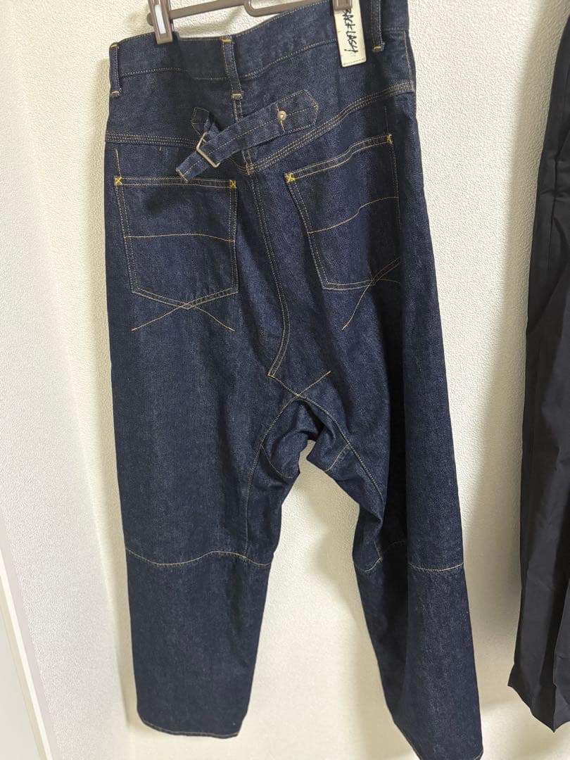 IBACKLASH x  FLASH別注 デニムサルエル