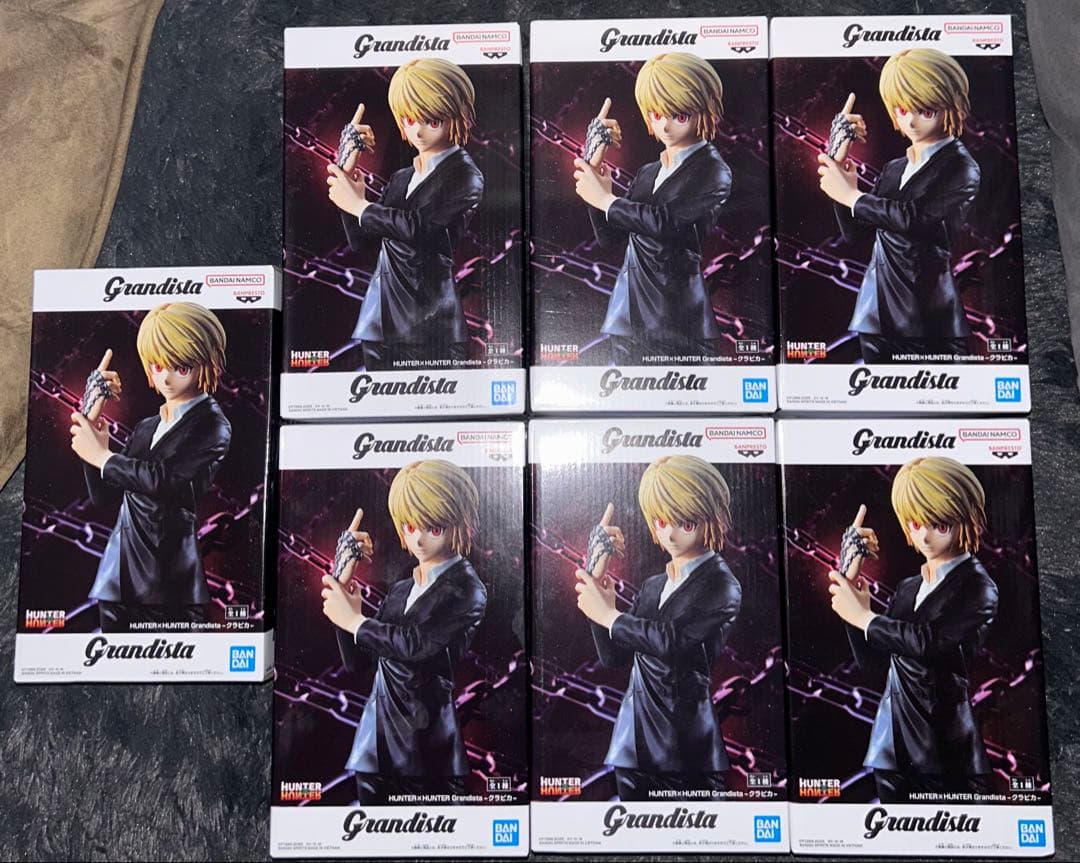 ハンターハンター　フィギュア　プライズ　グランディスタ　クラピカ まとめ売り