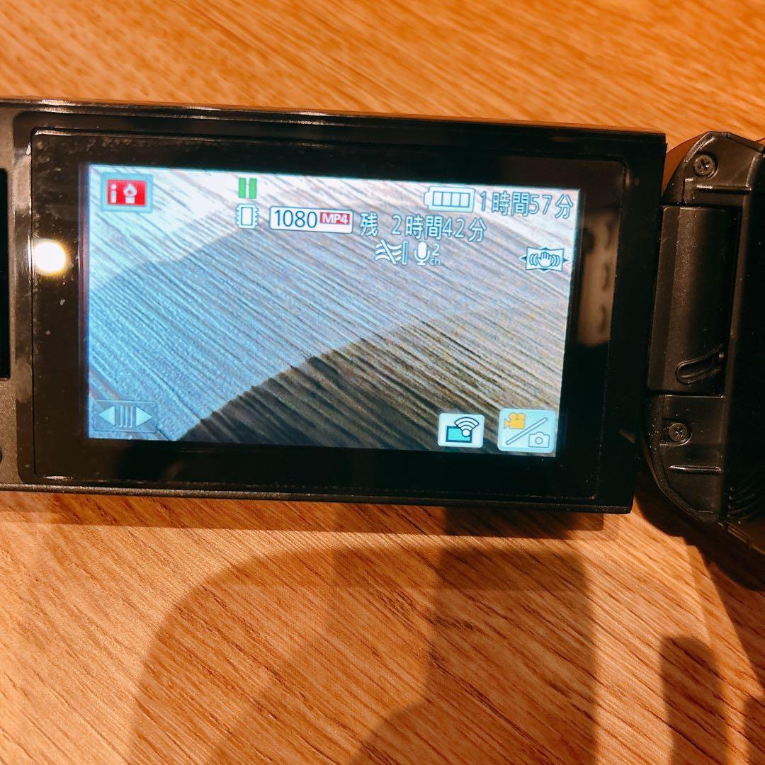 【バッテリー2個付】Panasonic HC-W570M ビデオカメラ ブラック