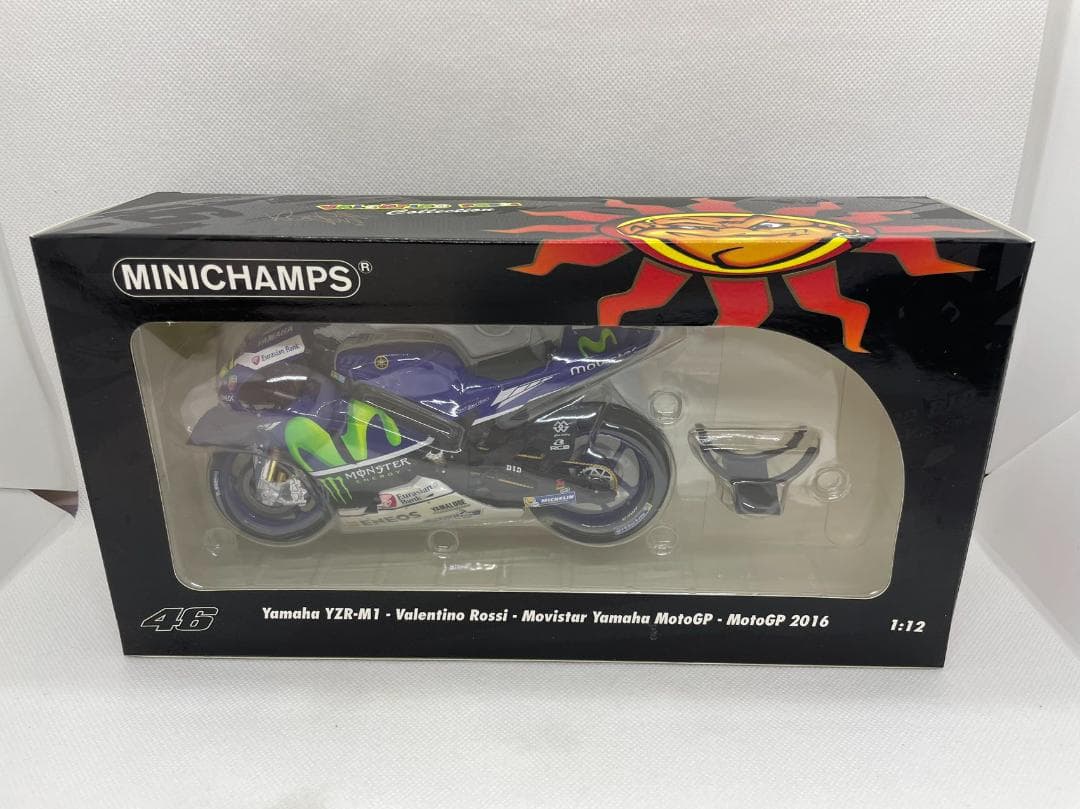 604-004 ミニチャンプス 1/12 ヤマハ YZR-M1 MotoGP