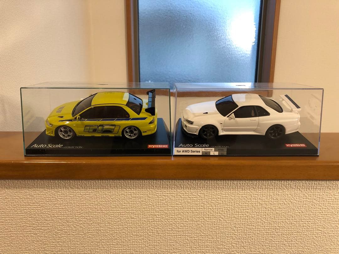 【新品未走行】ワイルドスピードランサー&スカイラインGT-R R34セット！