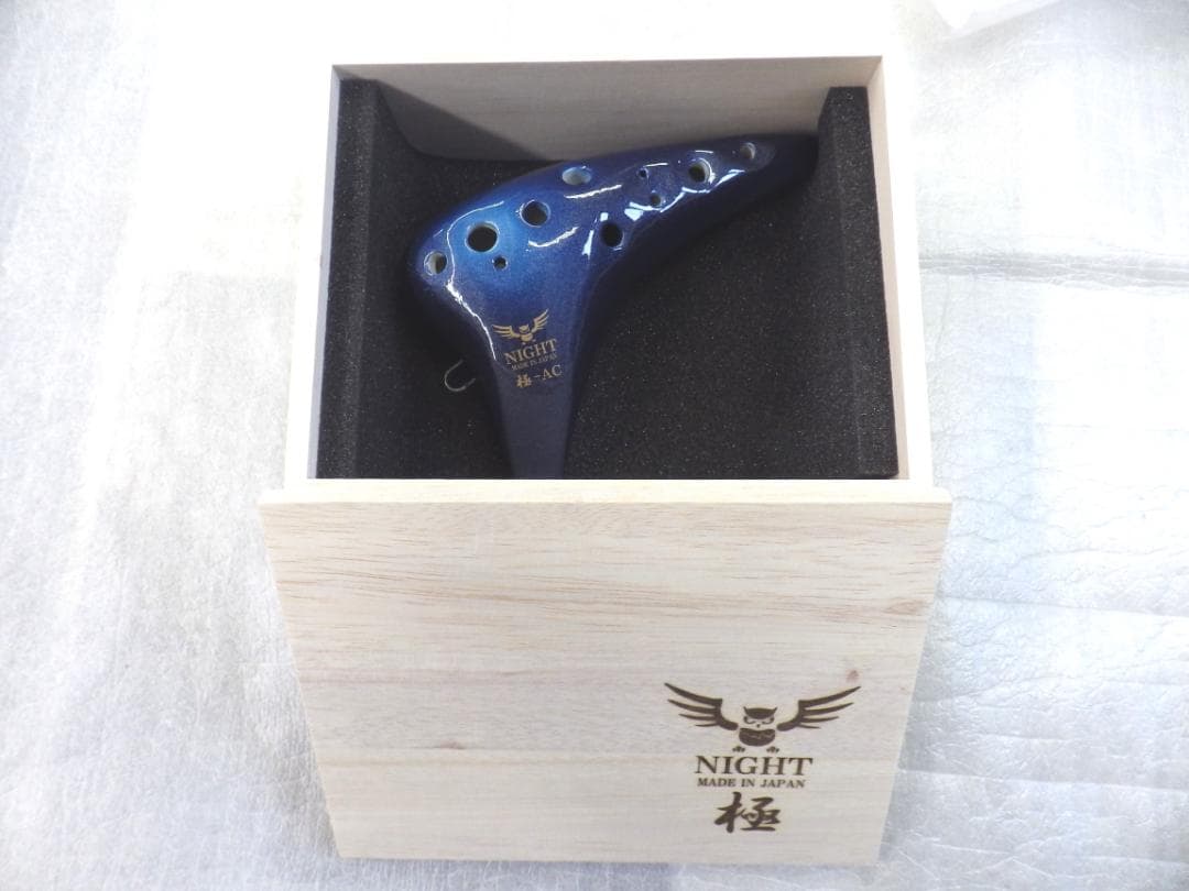 NIGHT オカリナ 極　フラグシップ　オカリナ　光沢仕上げ　アルト　C調