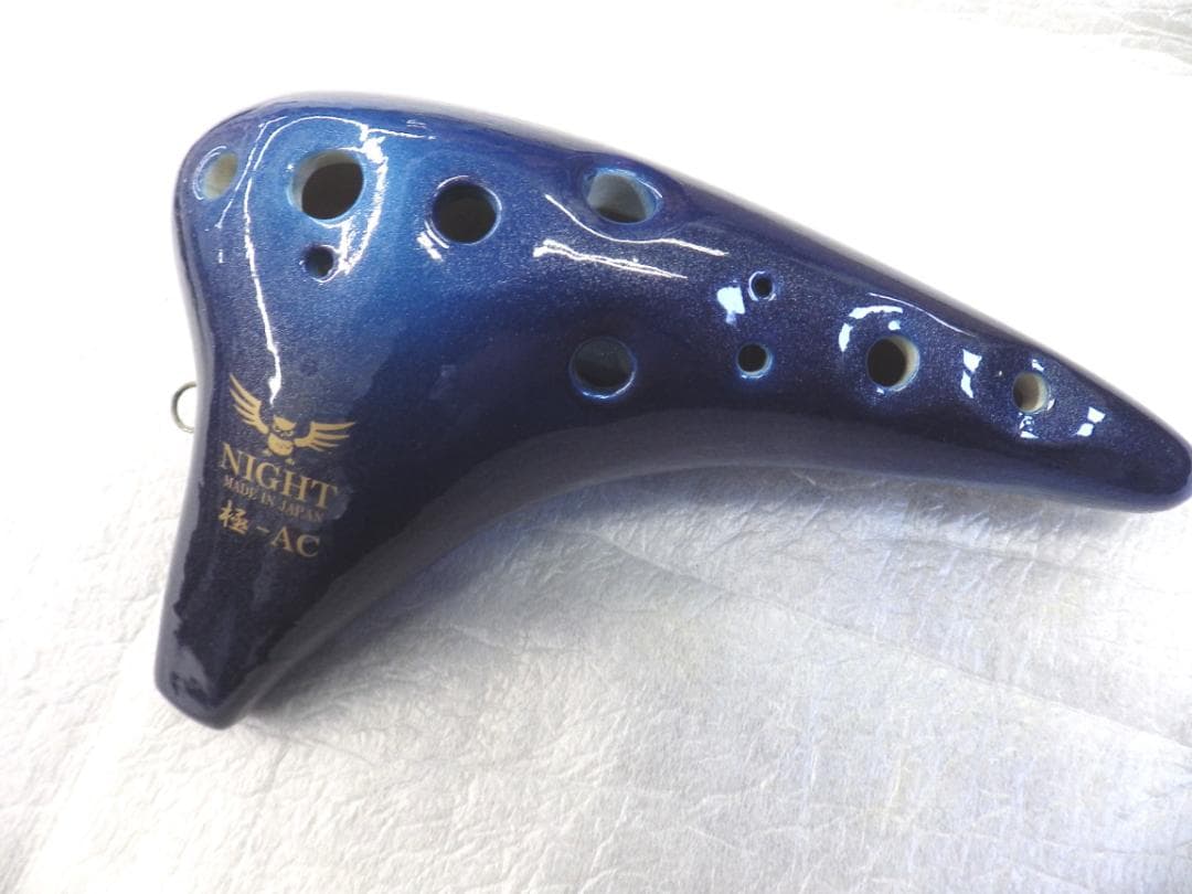 NIGHT オカリナ 極　フラグシップ　オカリナ　光沢仕上げ　アルト　C調