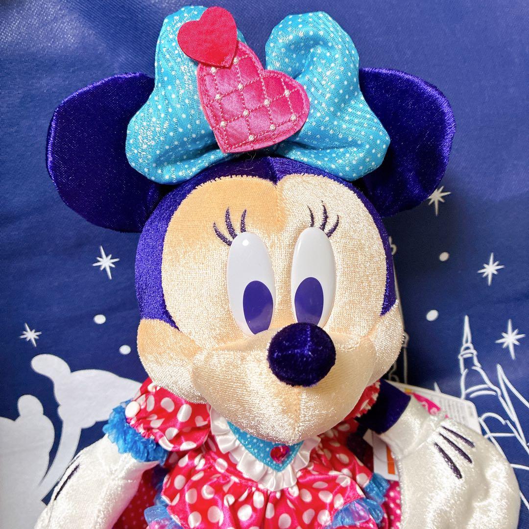 【美人顔】ディズニー　パルパルーザ　ミニー　ぬいぐるみ　ミニーのファンダーランド