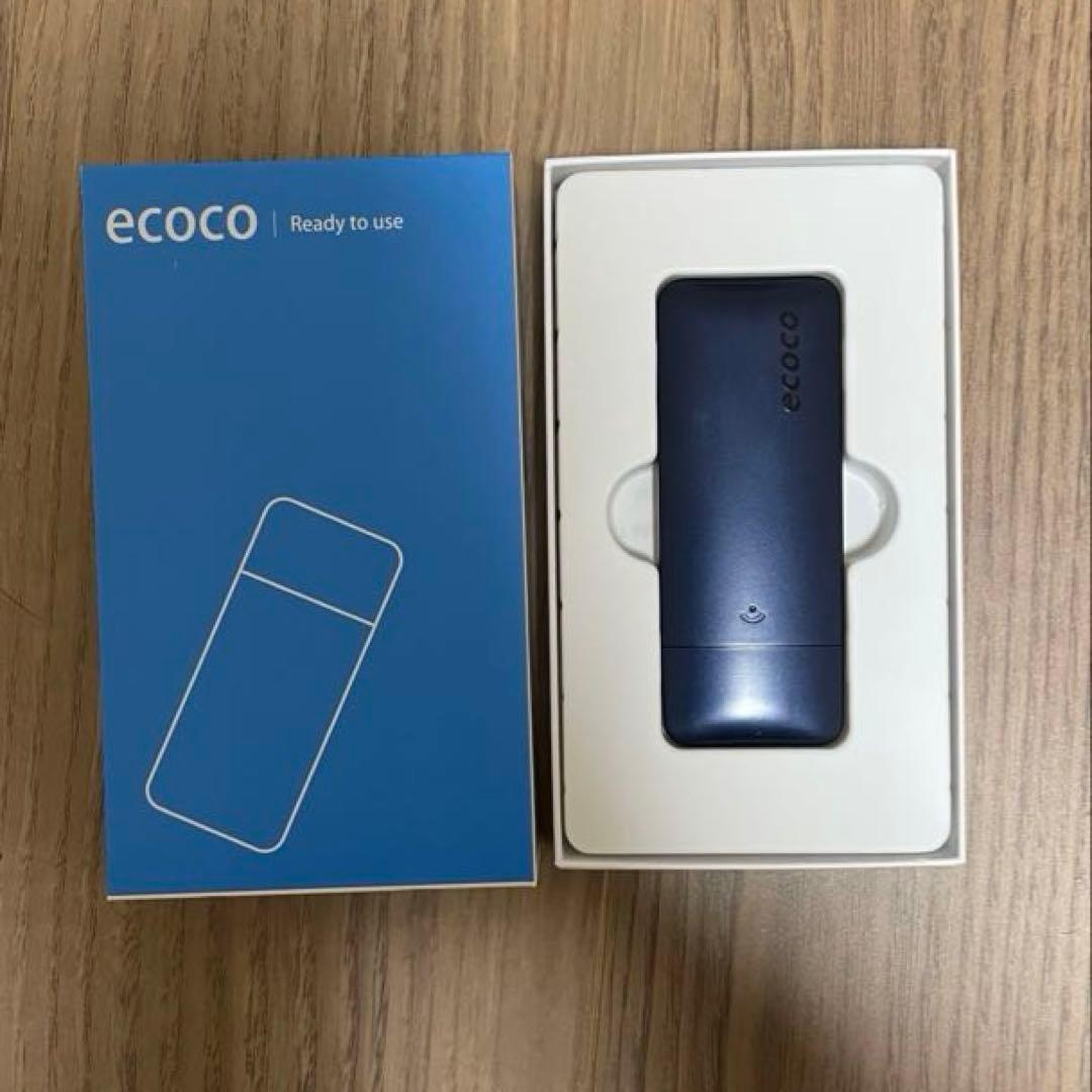【ecoco】ポケットWi-Fi　1年間 10GB USB型 ギガリチャージ可能