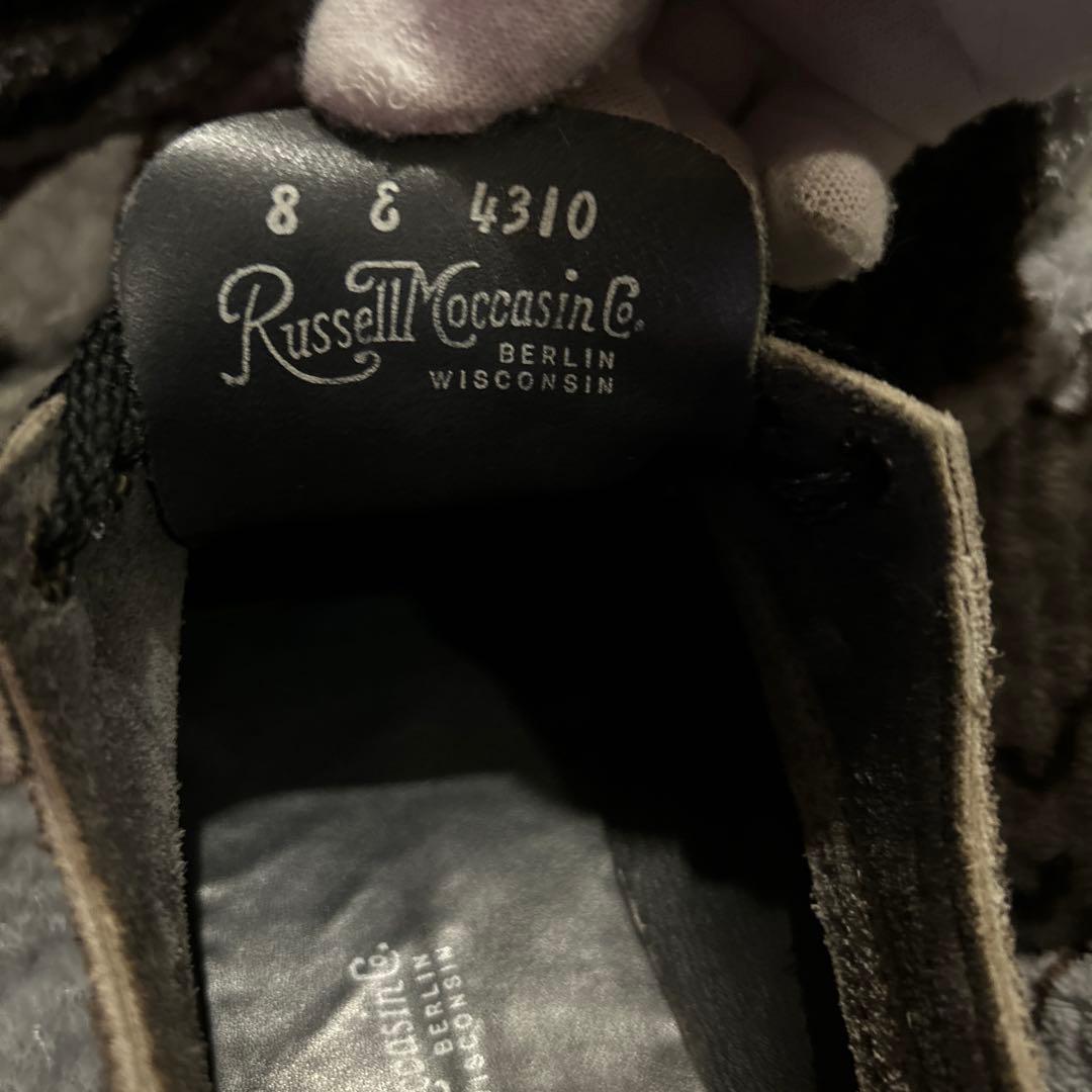 希少　ラッセルモカシンシューズ