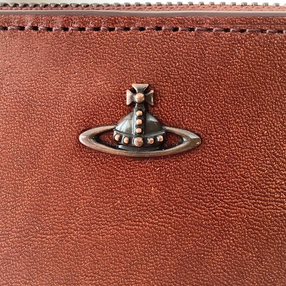 新品★ヴィヴィアンウエストウッド★コッパーキーケース小銭入れミニ財布★ブラウン茶