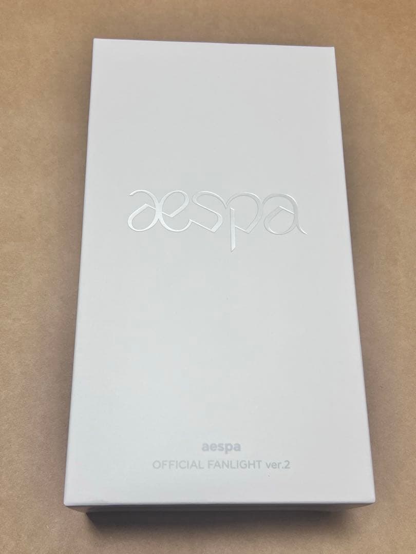 新品未開封 エスパ aespa ペンライト ver.2 スローガン ポストカード