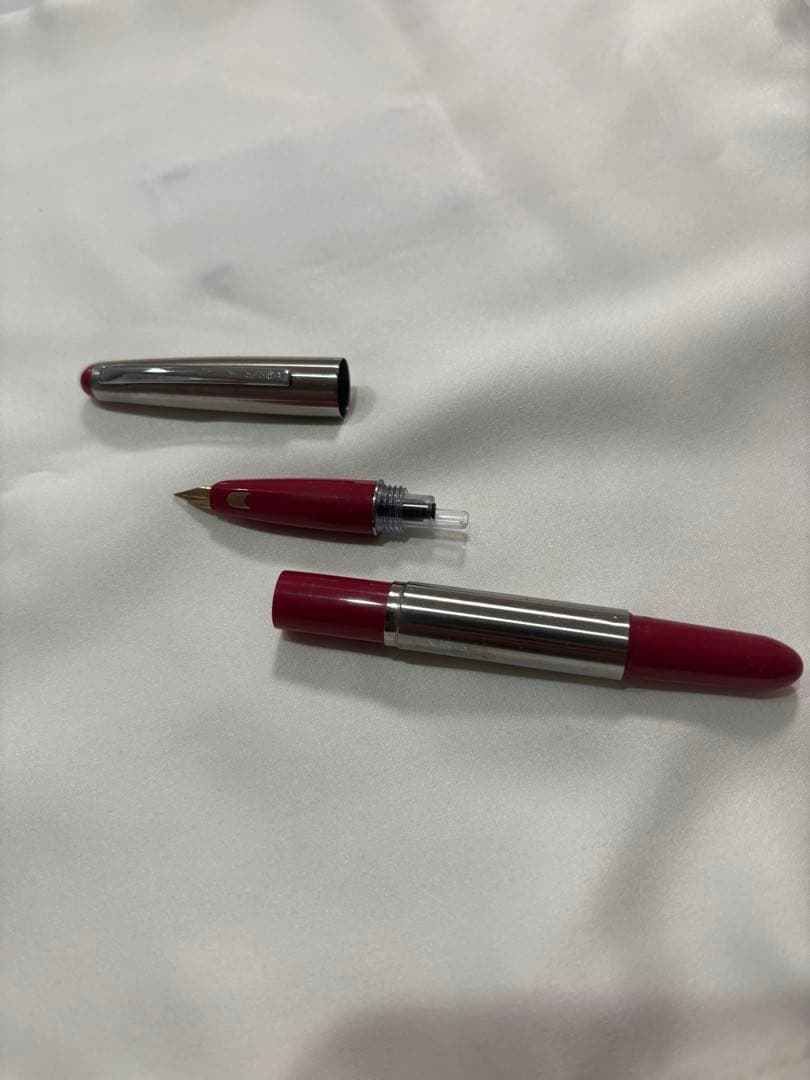 1960年代新品PILOT伸縮式ポケット万年筆パイロットショート　14K レトロ