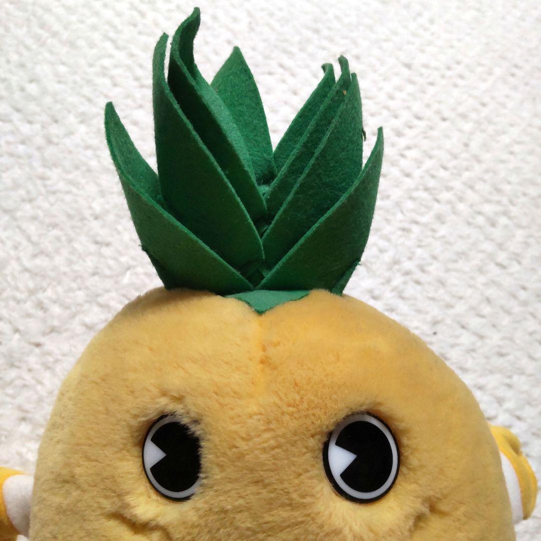 激レア パイナップル ぬいぐるみ 日本パインアップル缶詰協会 レトロ