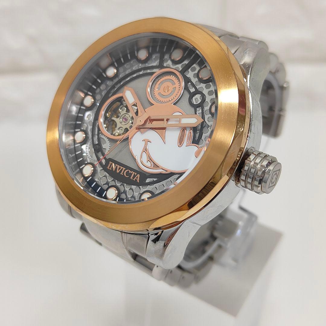 INVICTA ディズニー限定 ミッキーマウス 22744 自動巻 裏スケ 稼働
