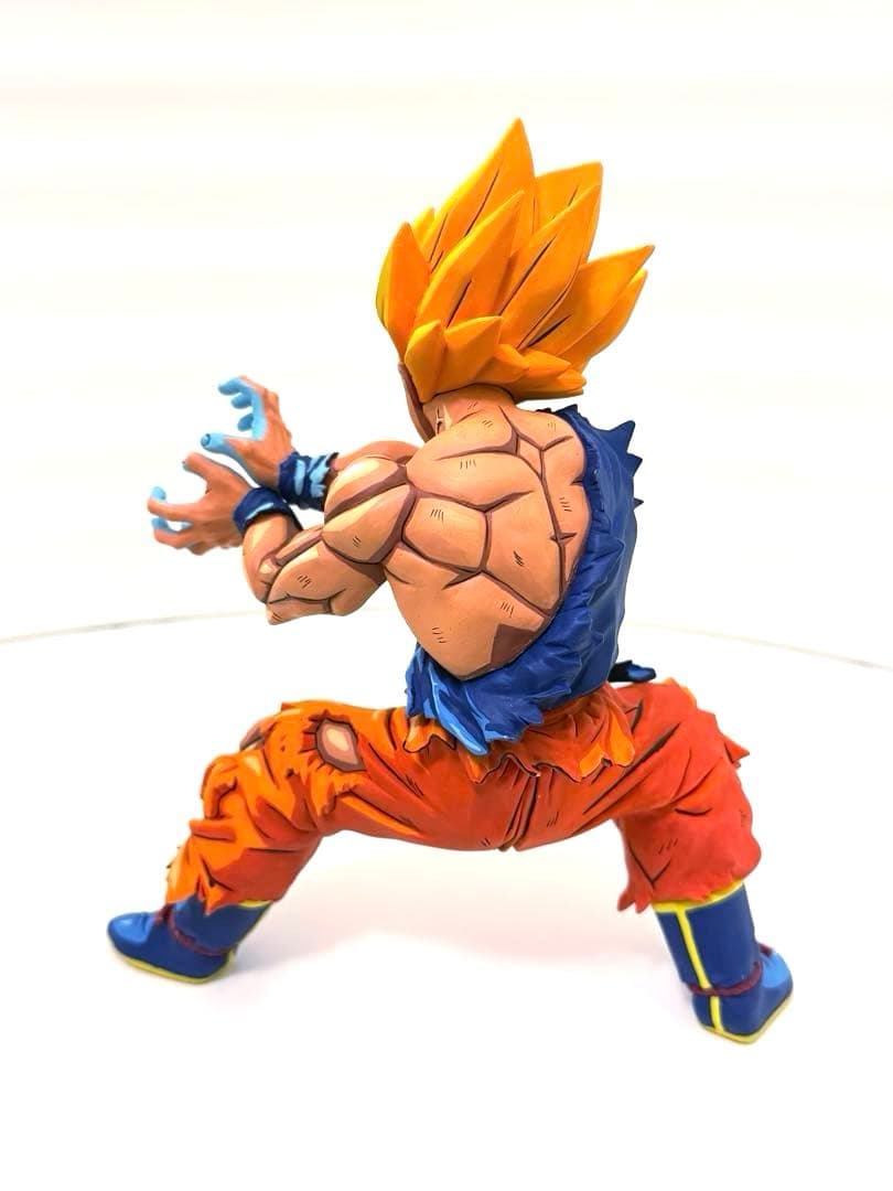 ドラゴンボール リペイント 二次元彩色 孫悟空 超サイヤ人 かめはめ波 アニメ塗