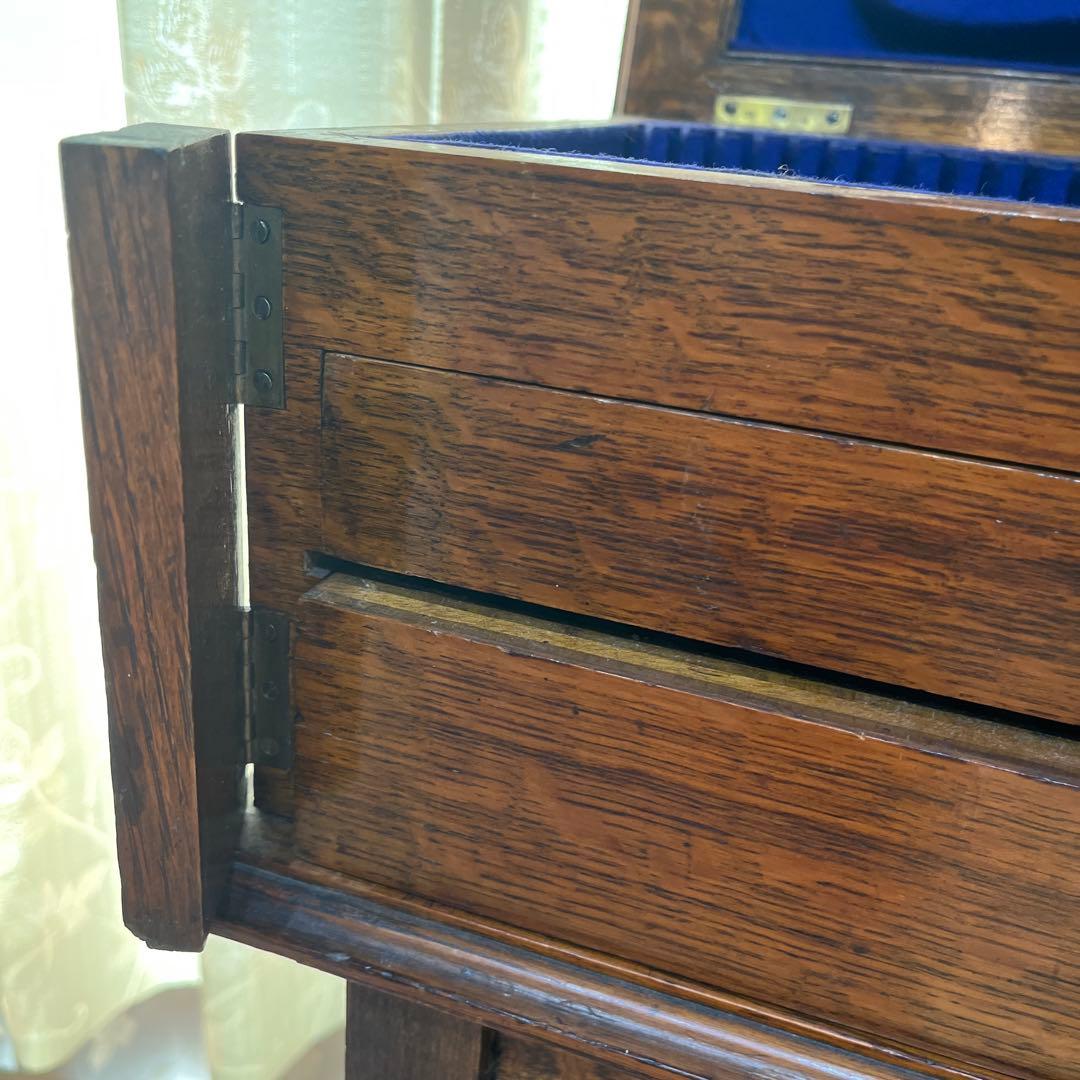 アンティーク　カトラリーケース　コンソールテーブル　ミニチェスト