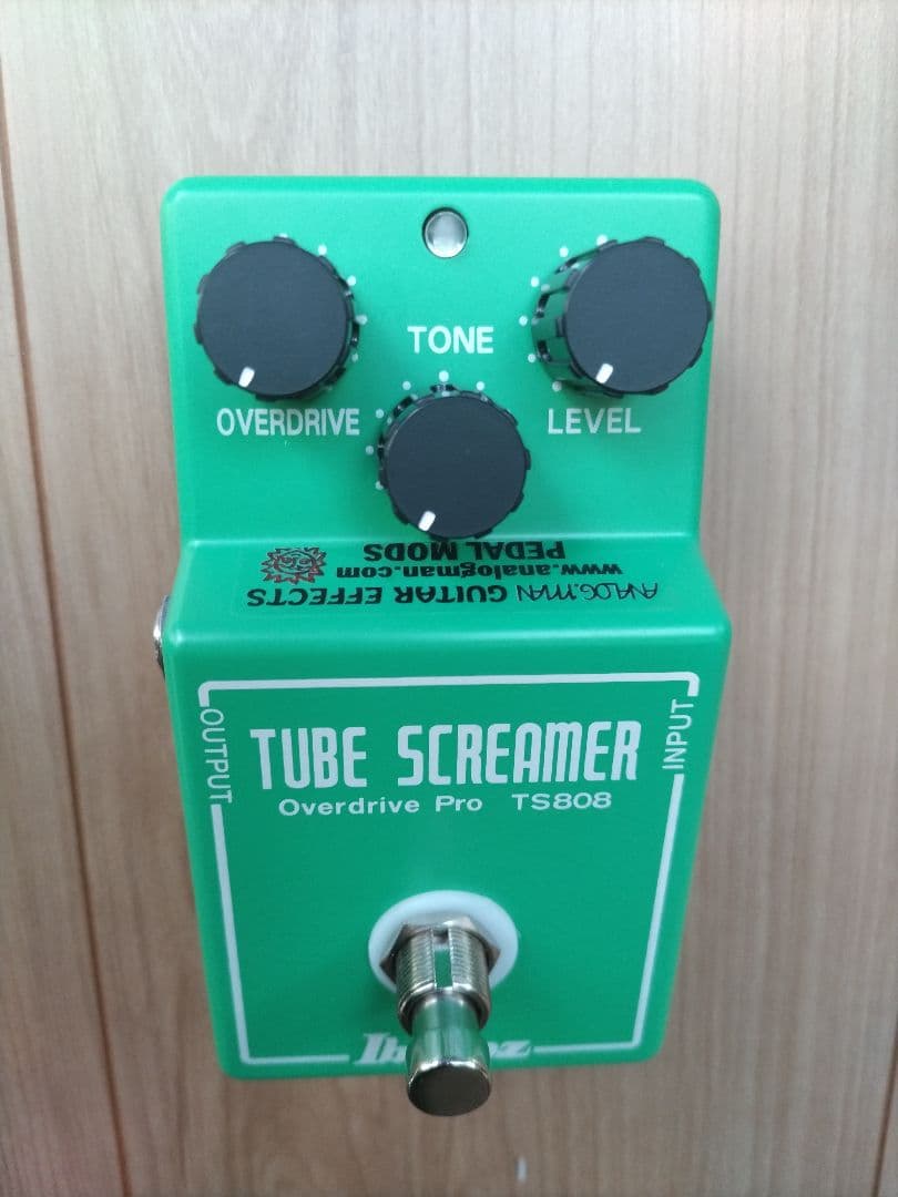Analog.man TS808 チューブスクリーマー　モディファイ