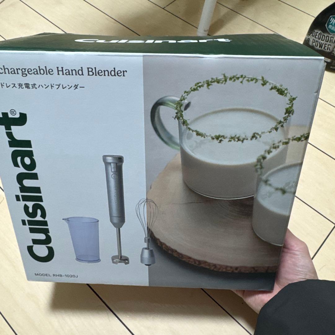 【新品】Cuisinart 充電式ハンドブレンダー RHB-1020J