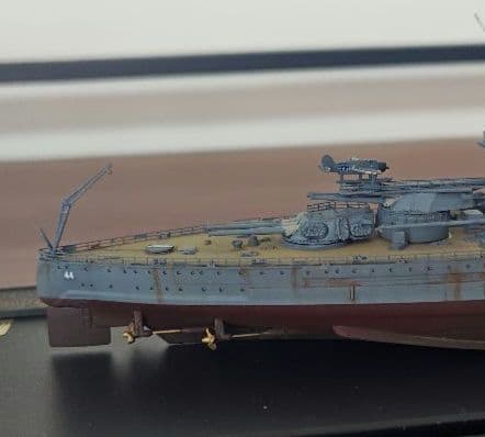 トランペッター 1/700 アメリカ海軍 BB-44 カリフォルニア 1941