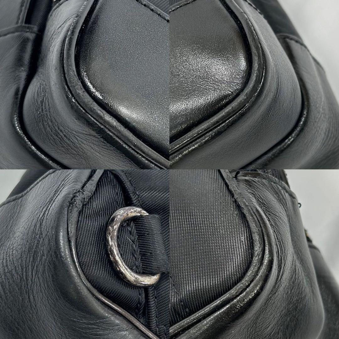 【訳あり美品】ブラックレーベル クレストブリッジ 3way ビジネスバッグ 黒