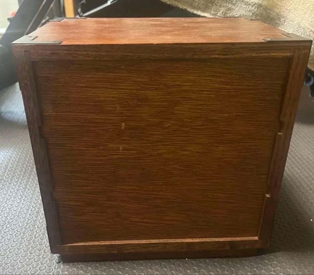 木製引き出し式収納