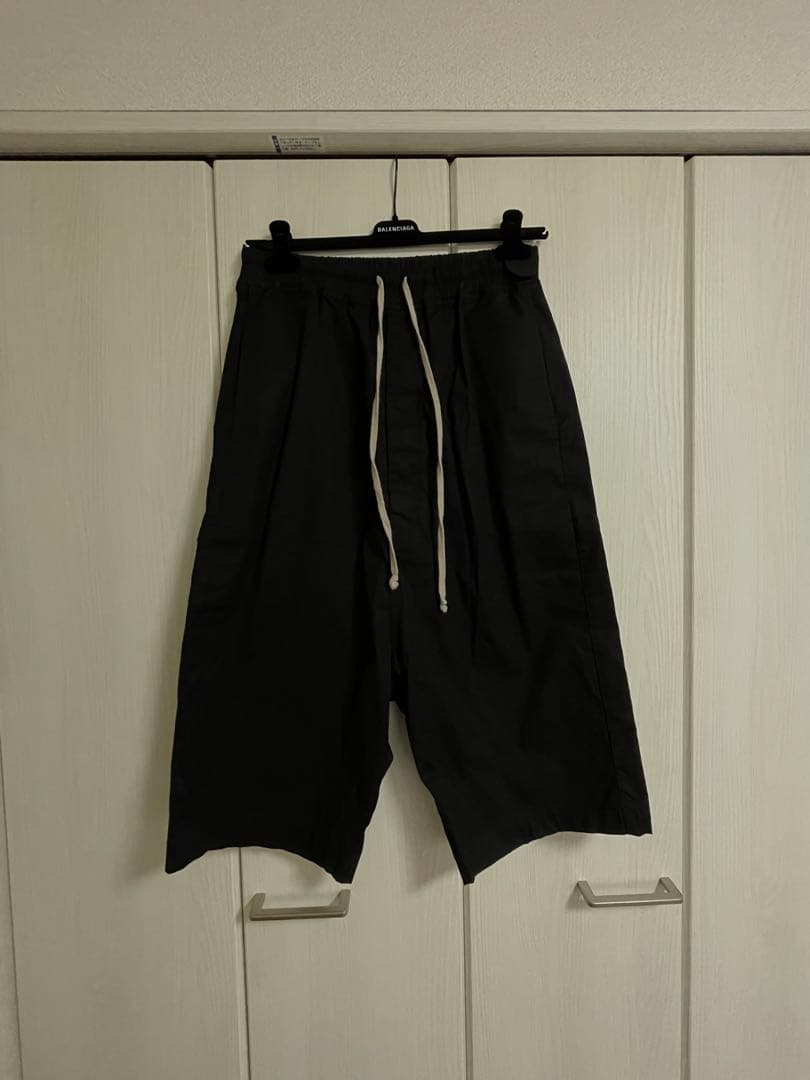 RICK OWENS KARLOFF SHORT サイズ48 ブラック