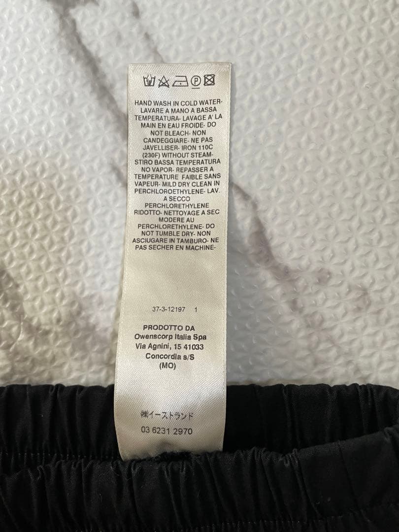 RICK OWENS KARLOFF SHORT サイズ48 ブラック