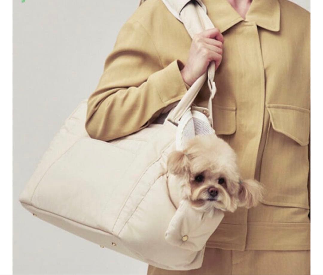 a.k！MILLIONG コットンキャンディ犬用キャリーバッグMサイズ