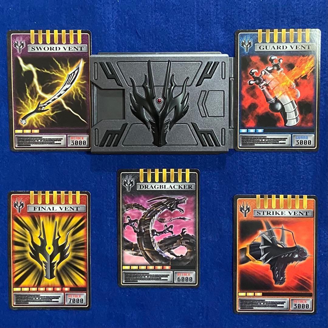 仮面ライダー龍騎　CSM Vバックル ベルト デッキ カード セット 81枚