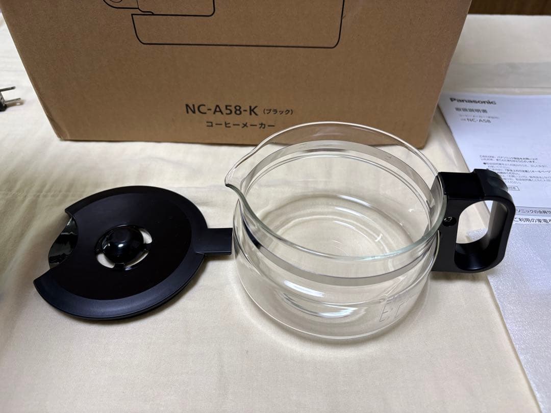 パナソニック コーヒーメーカー NC-A58-K