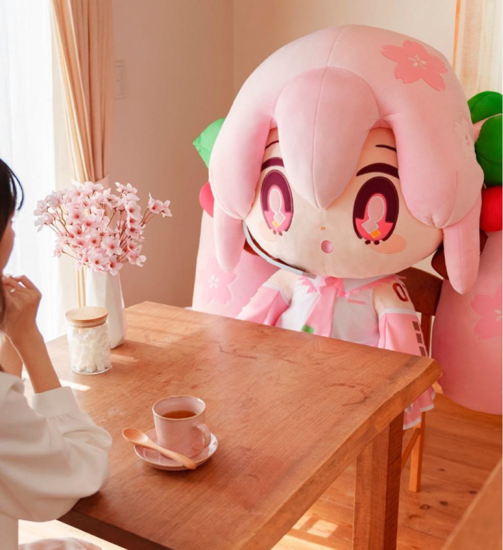 タイトー どきゅーと 桜ミク 超特大ぬいぐるみ