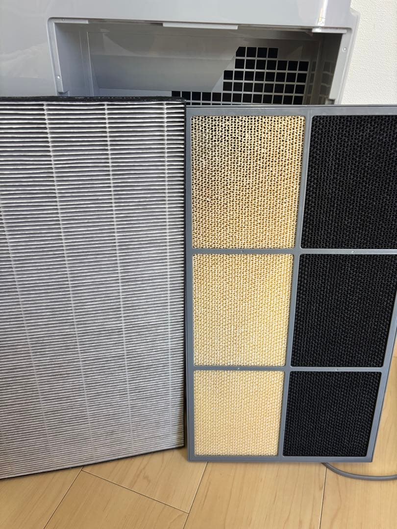 空気清浄機 シルバー メッシュフィルター