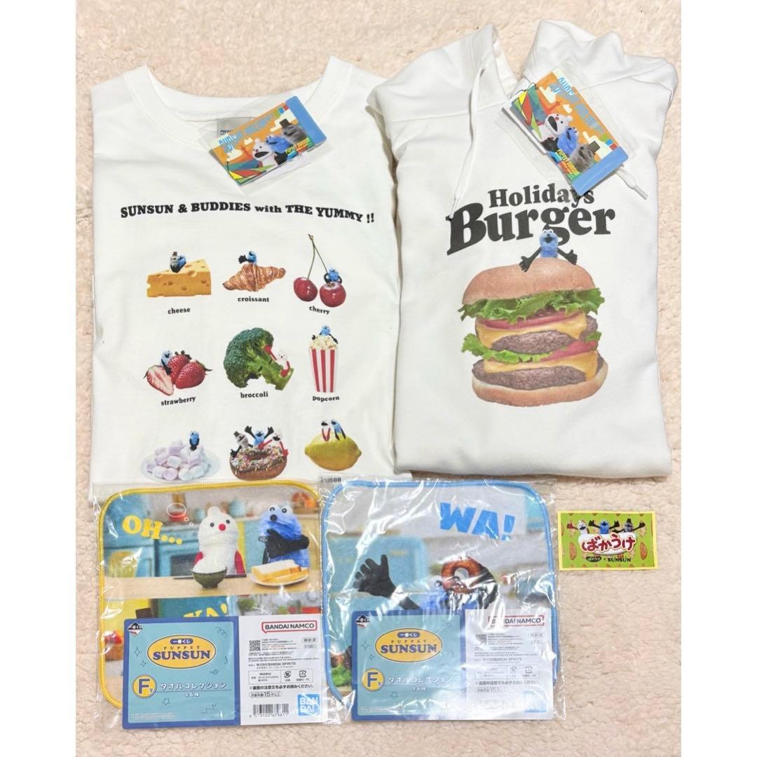 パペットスンスン　ニコアンド　パーカー　ロングTシャツ